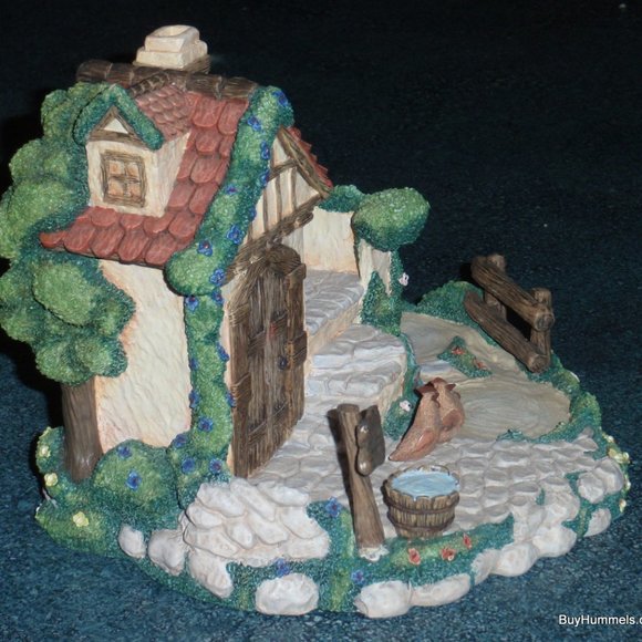 Vintage Goebel Hummelscapes Collection Home Sweet Home 934-D 1995 Collectible - Picture 5 of 7